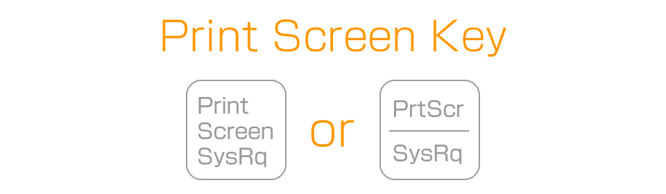 「PrintScreen」キーを押す